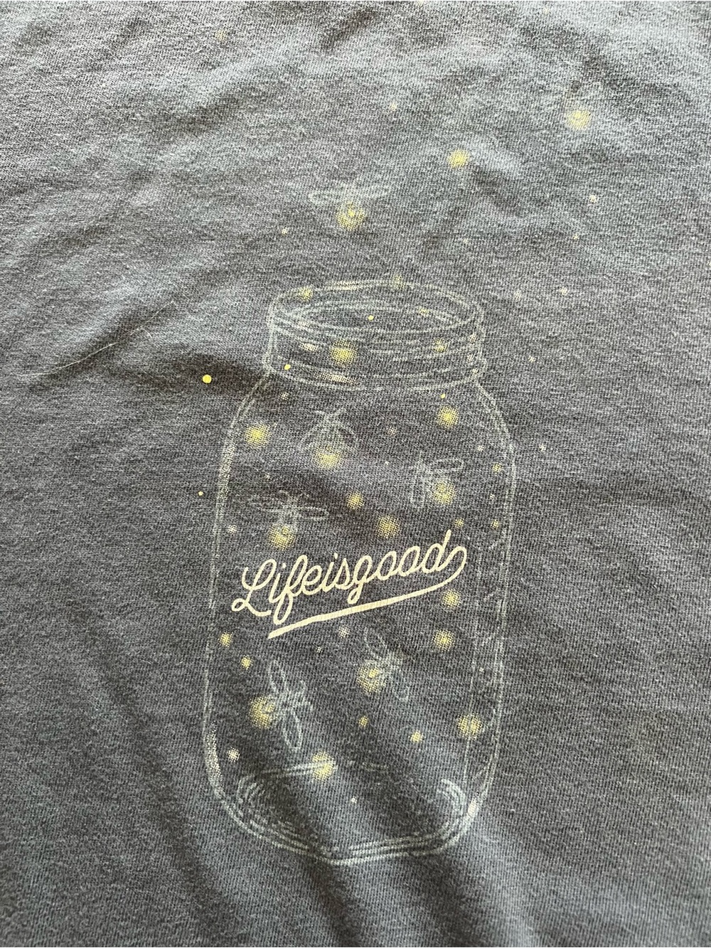 Firefly Mason Jar Graphic Life Is Good Tee